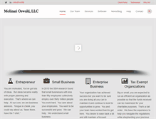 Tablet Screenshot of molinarioswald.com